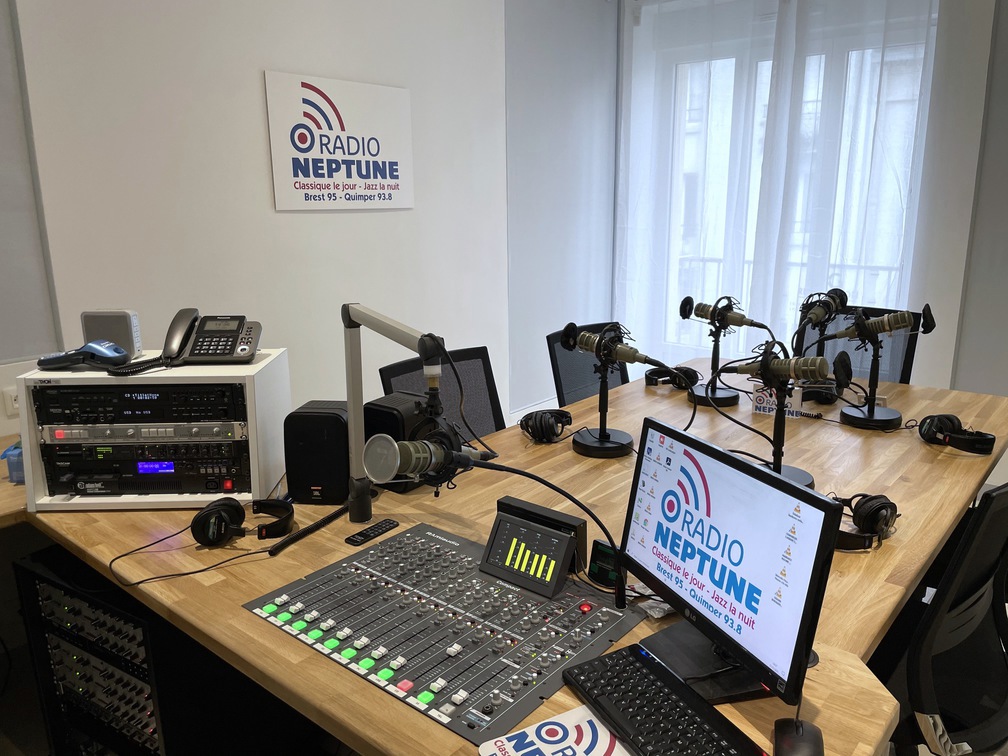 Studio principal de Radio Neptune